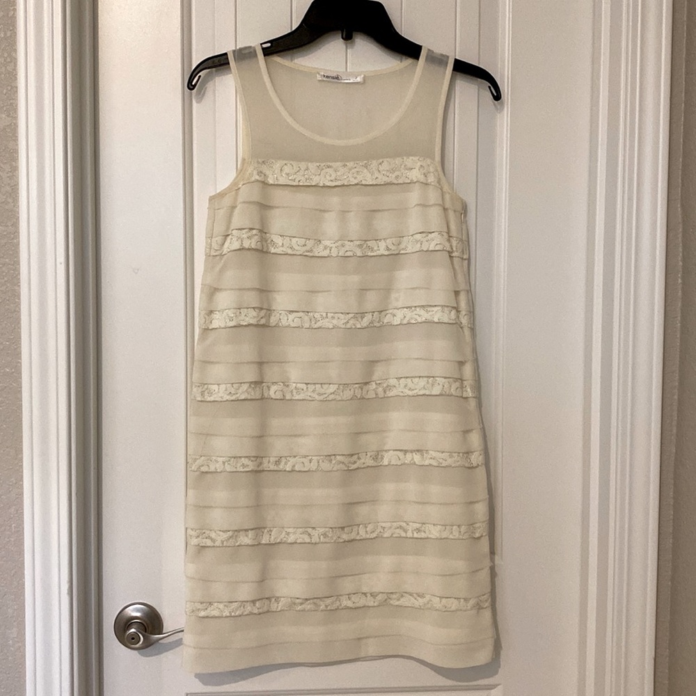 Cream Kenzie Dress Size 2